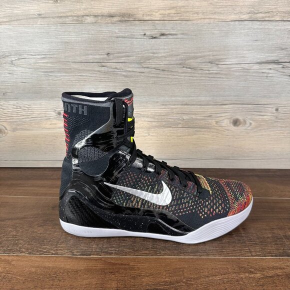 Nike Kobe 9 Elite Protro Masterpiece Mens Size 11 Black Silver Volt FZ7335 001 - Picture 3 of 9